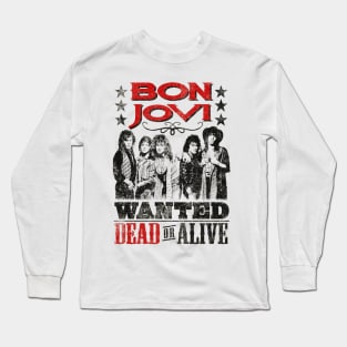 Bon Jovi Rock Band On Tour 2022 Long Sleeve T-Shirt